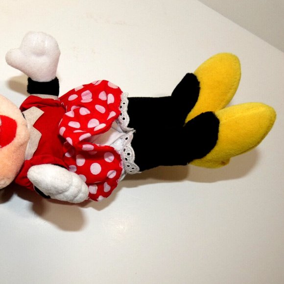 Minnie Mouse Disney World Plush Stuffed Toy Doll 11 inch Small - Picture 4 of 12